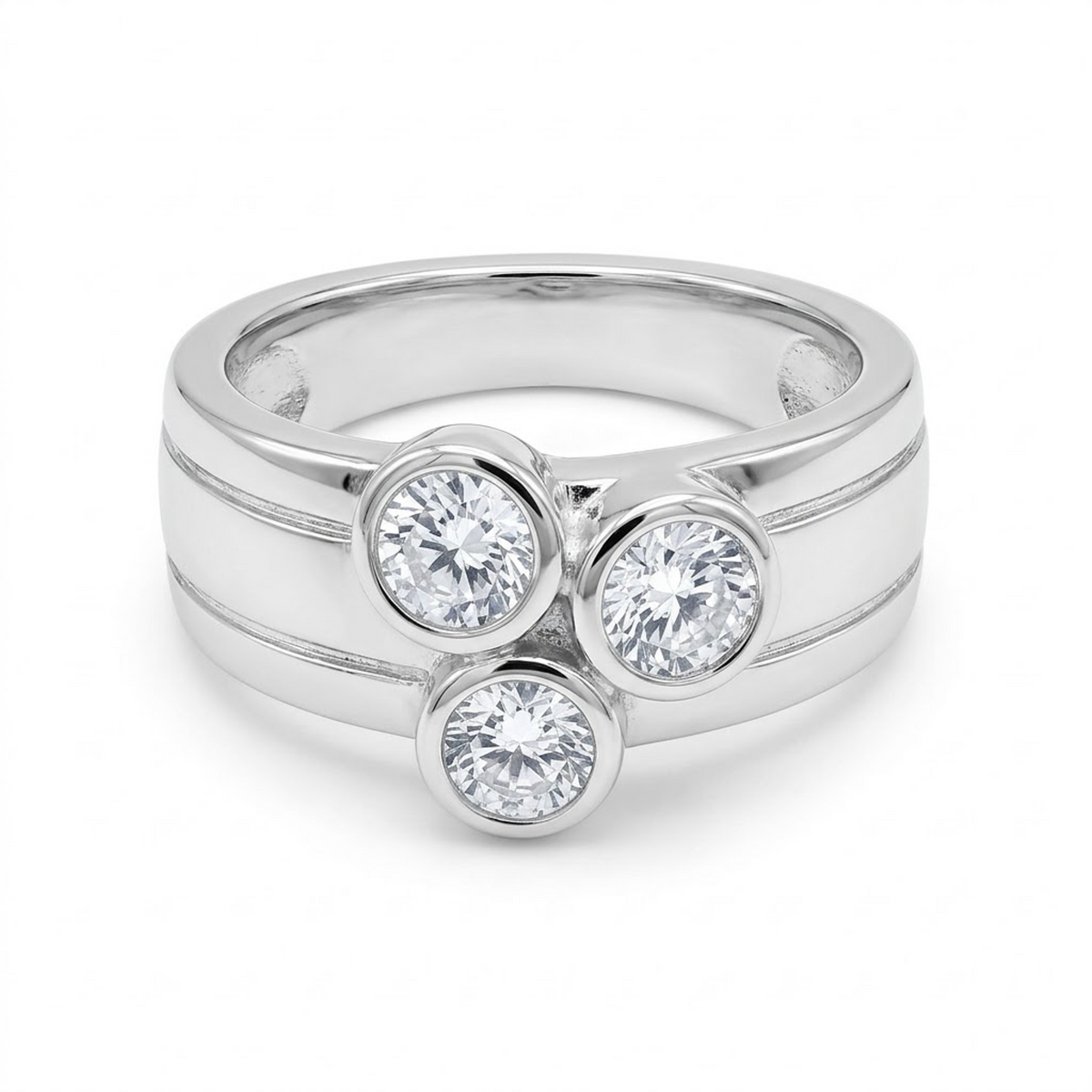 The Trinity Bezel Band