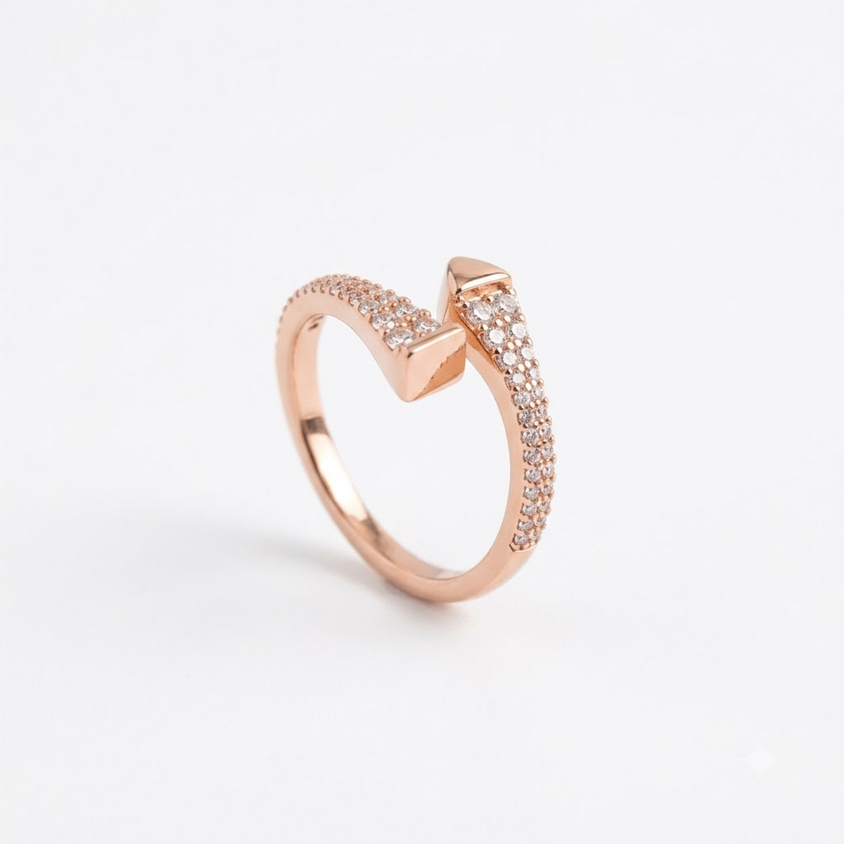 The Serpent’s Wrap Rose Gold Ring