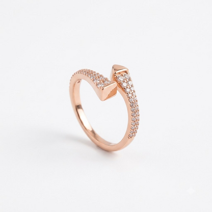 The Serpent’s Wrap Rose Gold Ring