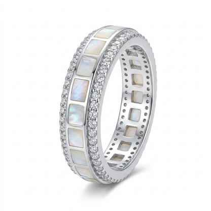 Luxe Mosaic Diamond Band Ring