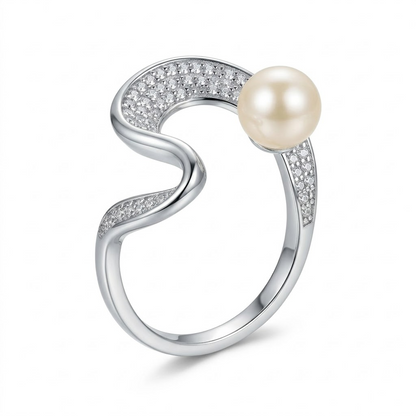 Twisted Luxe Diamond Band Ring
