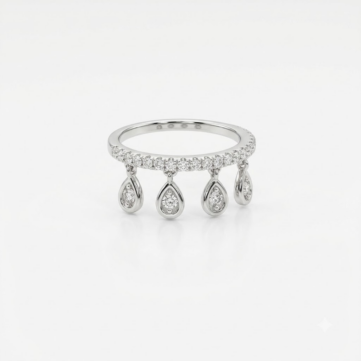 Pear Dangle Charm Band