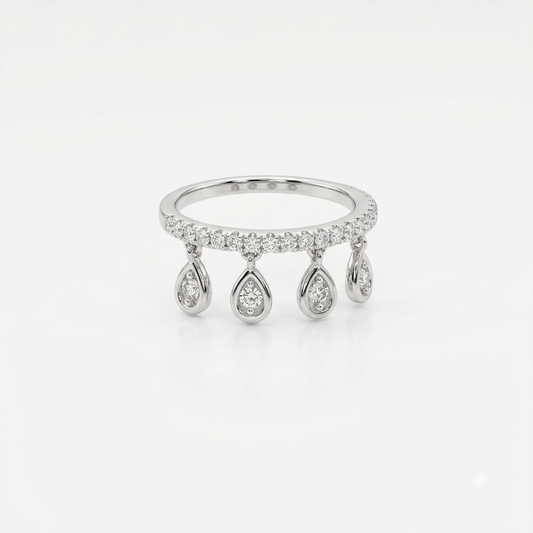 Pear Dangle Charm Band