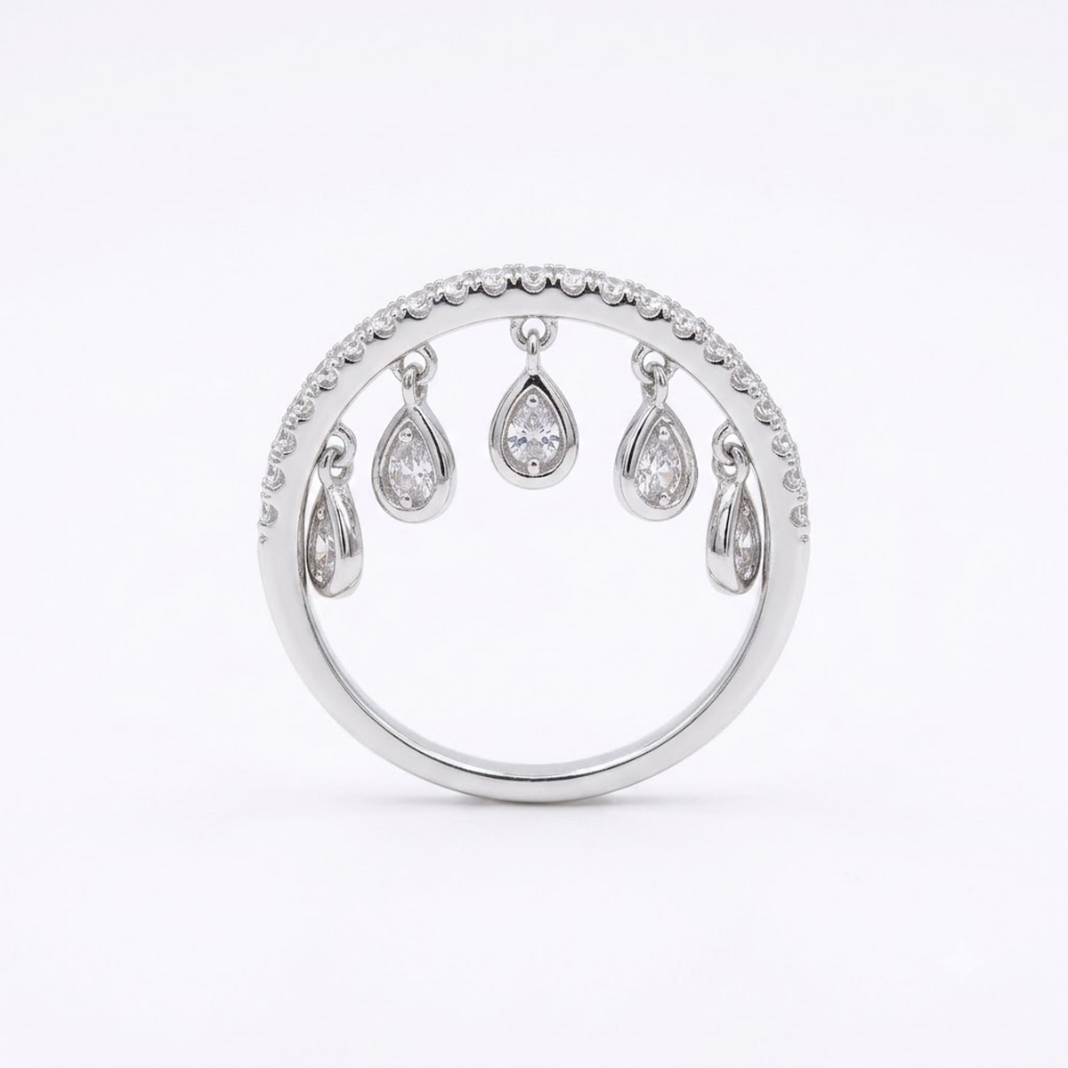 Pear Dangle Charm Band