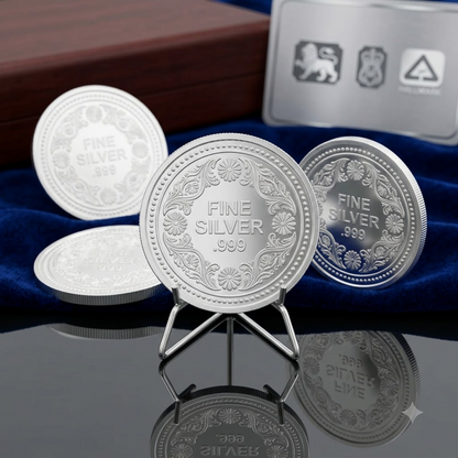 Shree Lakshmi Silver Coin 999