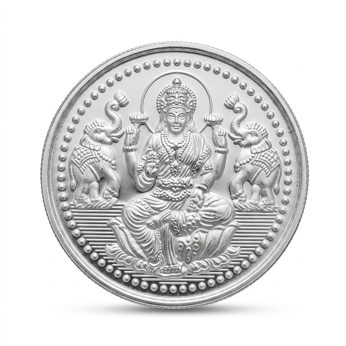 Goddess Lakshmi Silver Coin 999