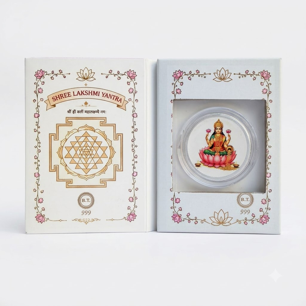 Shree Lakshmi Silver Coin 999