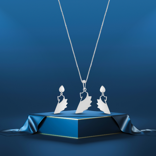 Silver Velora Set