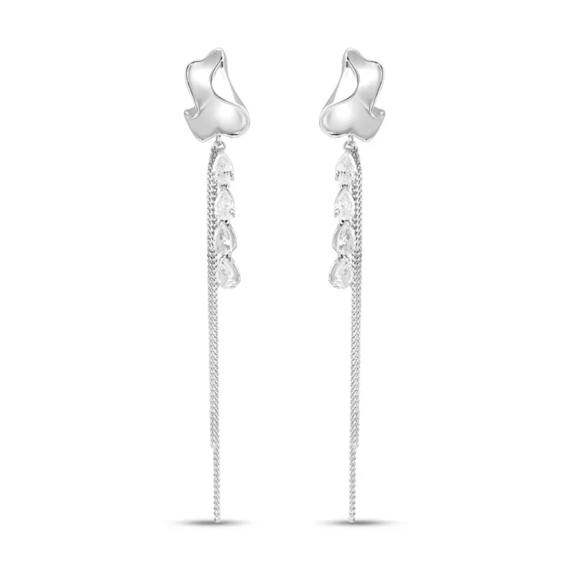 Silver Twilight Tails Earrings