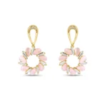 Gold Floral Grace Earrings