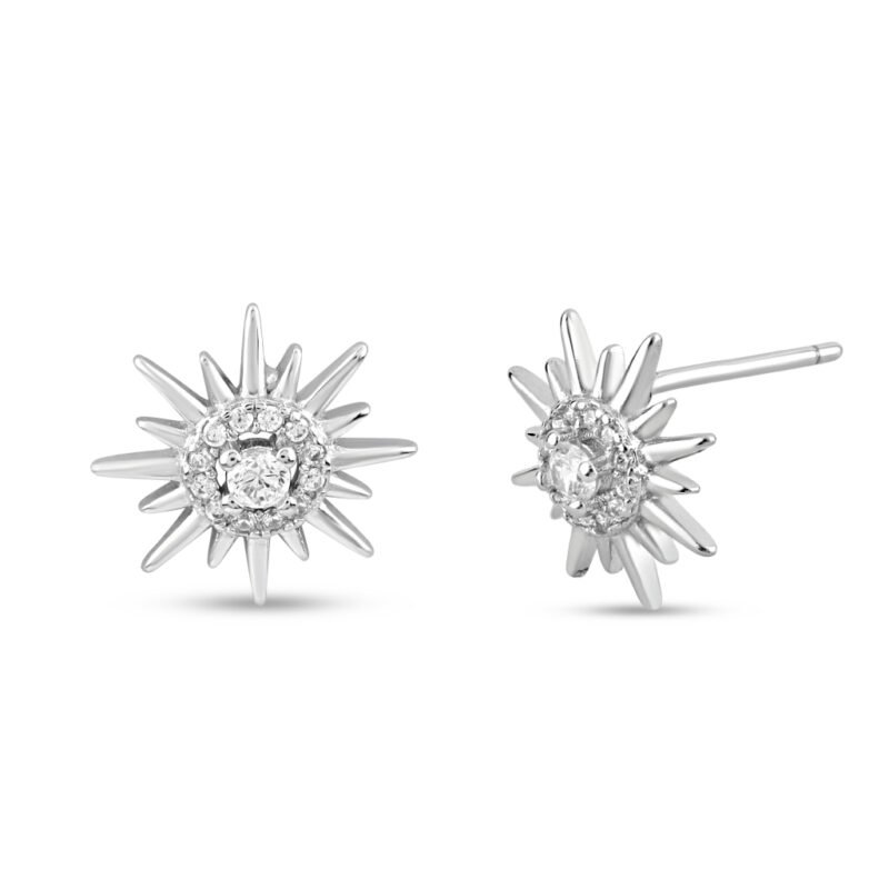 Silver Sunny Side Earrings