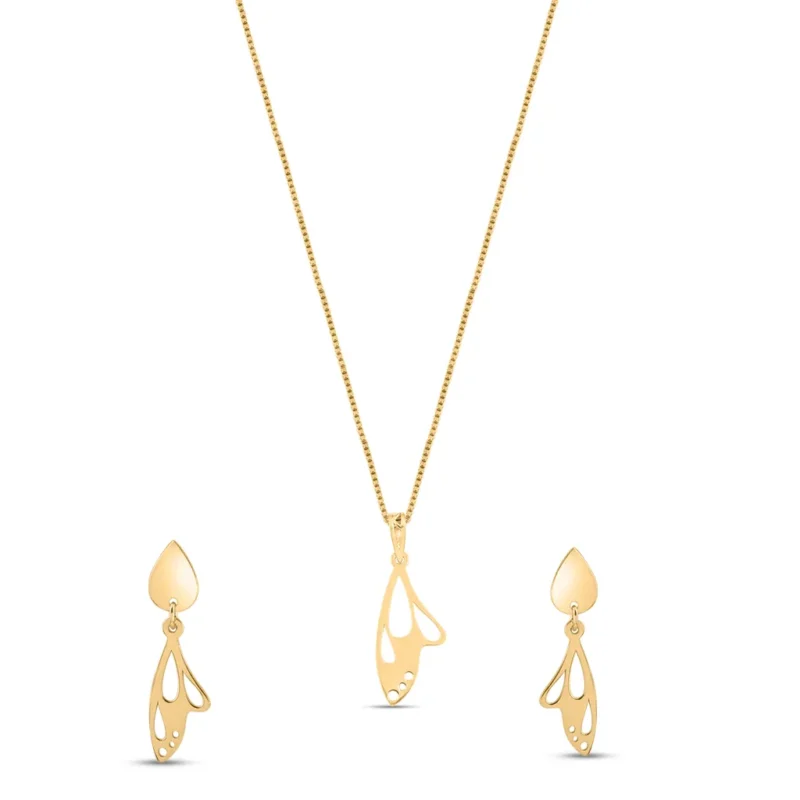 Gold Dewdrop Love Set